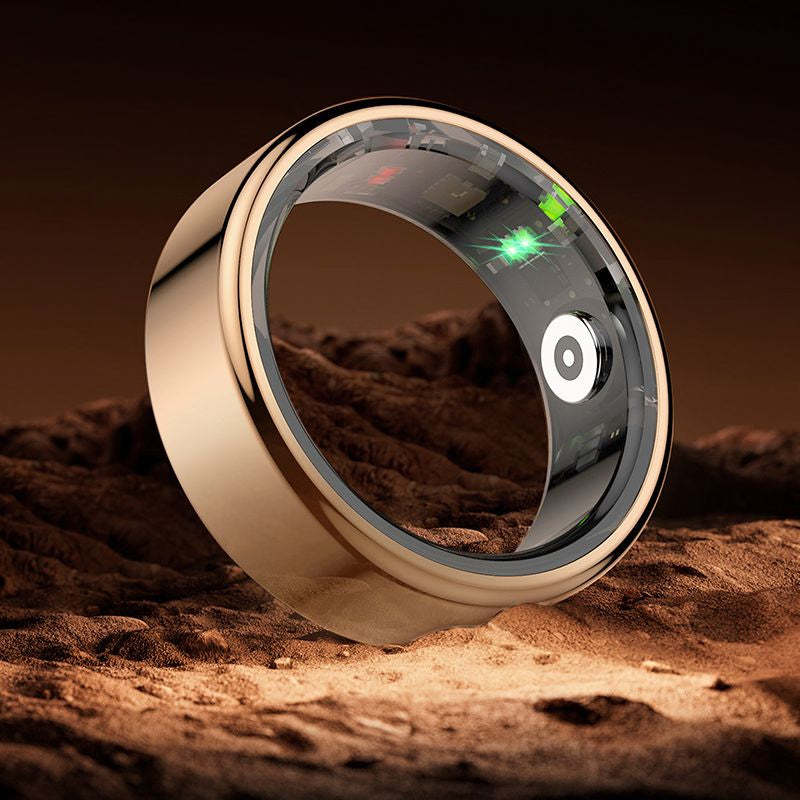 Waterproof Smart Ring with Health Tracking